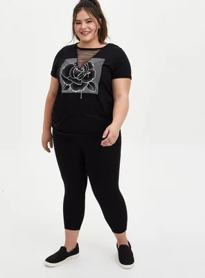 Capri Signature Waist Premium Legging