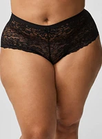 Super Soft Lace Mid-Rise Cheeky Panty