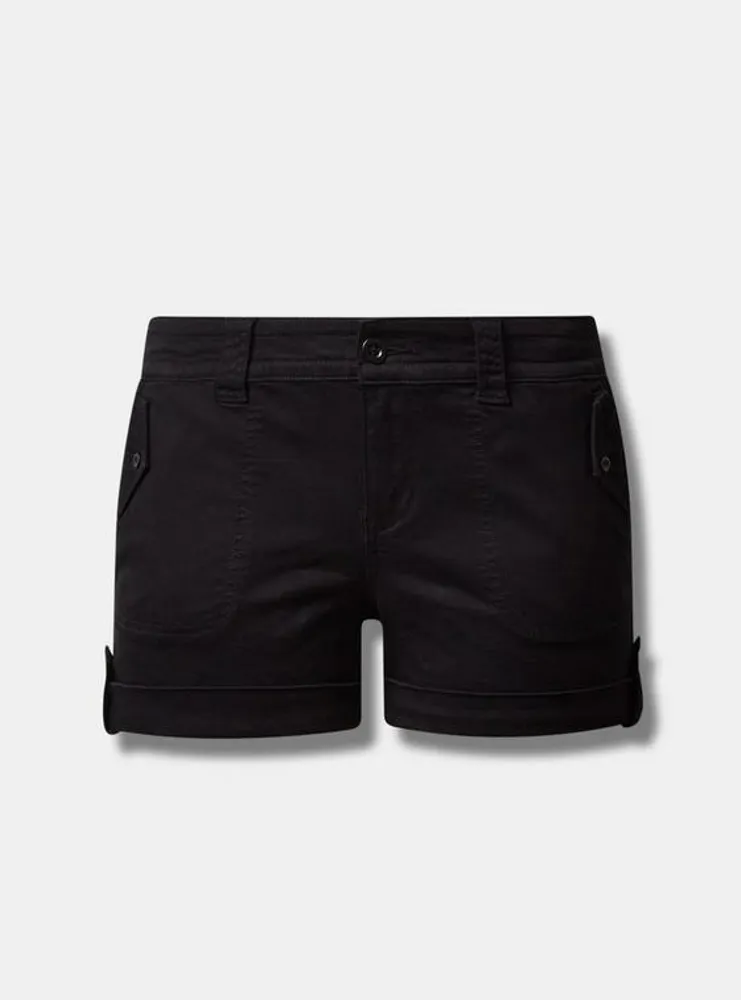 3.5 Inch Military Stretch Twill Mid-Rise Short
