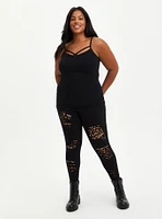 Full Length Signature Waist Split Backed Legging