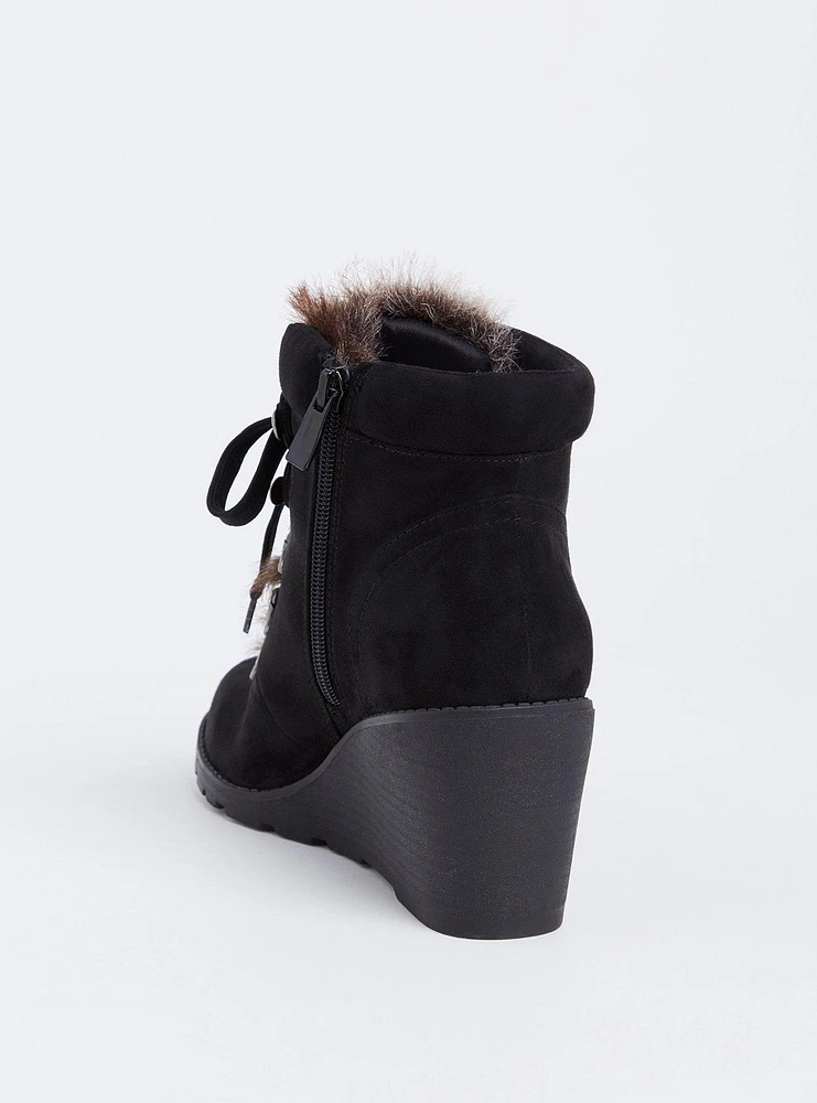 Sherpa Wedge Bootie (WW)