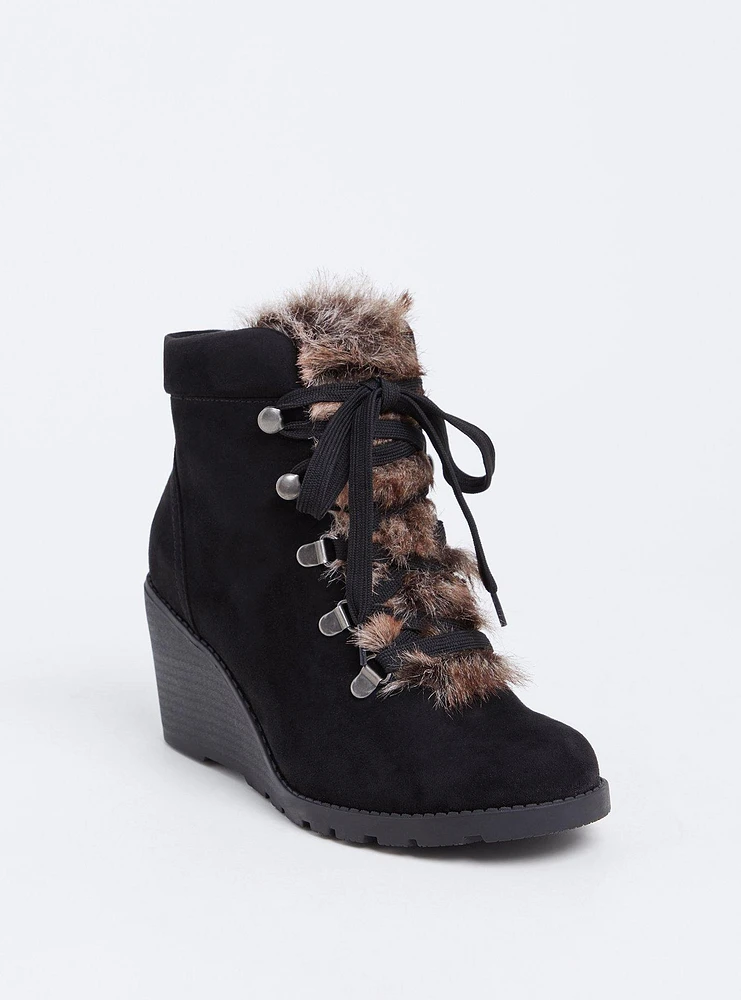 Sherpa Wedge Bootie (WW)