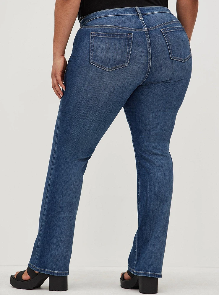 Perfect Slim Boot Vintage Stretch Mid-Rise Jean