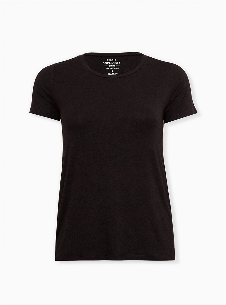 Perfect Super Soft Crew Neck Short Sleeve Tee