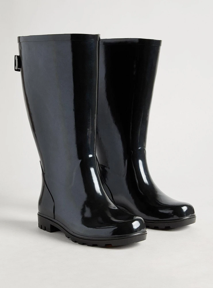 Rubber Knee-High Rain Boot (WW