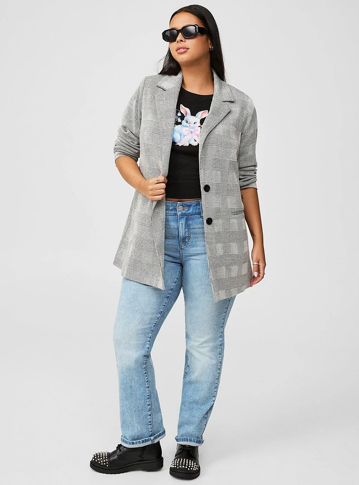 Studio Double Knit Boyfriend Blazer