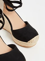 Ankle Wrap Espadrille Wedge (WW