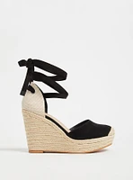 Ankle Wrap Espadrille Wedge (WW