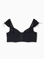 Overt Innocence Ruched Mesh Bra