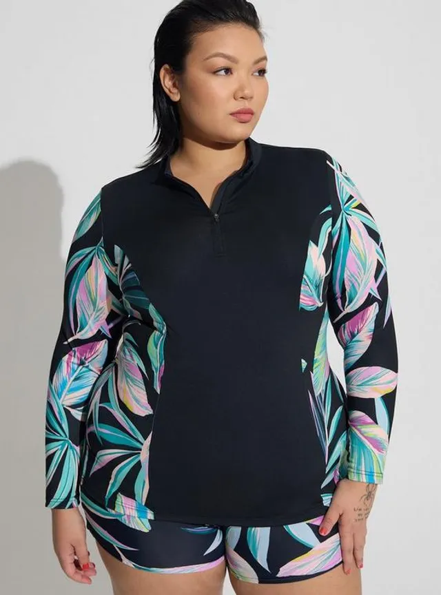 Plus Size - Active Wireless Unlined Rashguard - Torrid