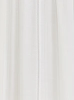 Maxi Natural Woven Tiered Dress