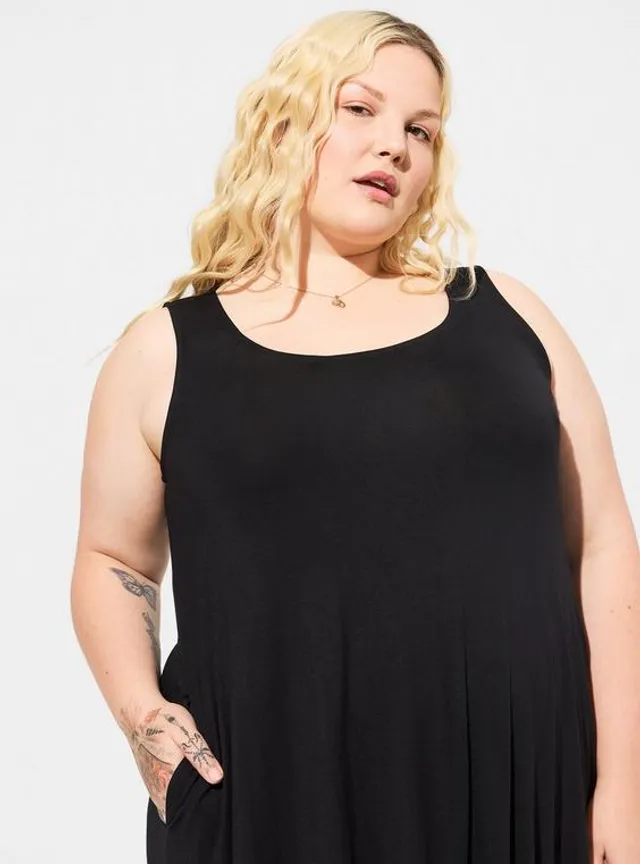 Essentials Women's Tank Swing Dress (Available in Plus Size)