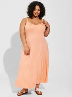 Maxi Jersey Trapeze Dress