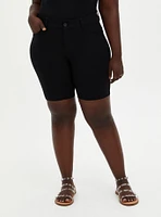 Bermuda Bombshell Studio Luxe Ponte High-Rise Short