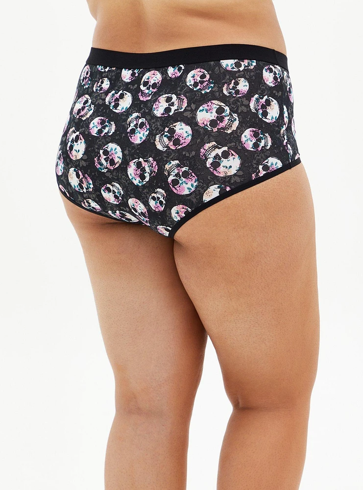 Cotton Mid-Rise Brief Panty