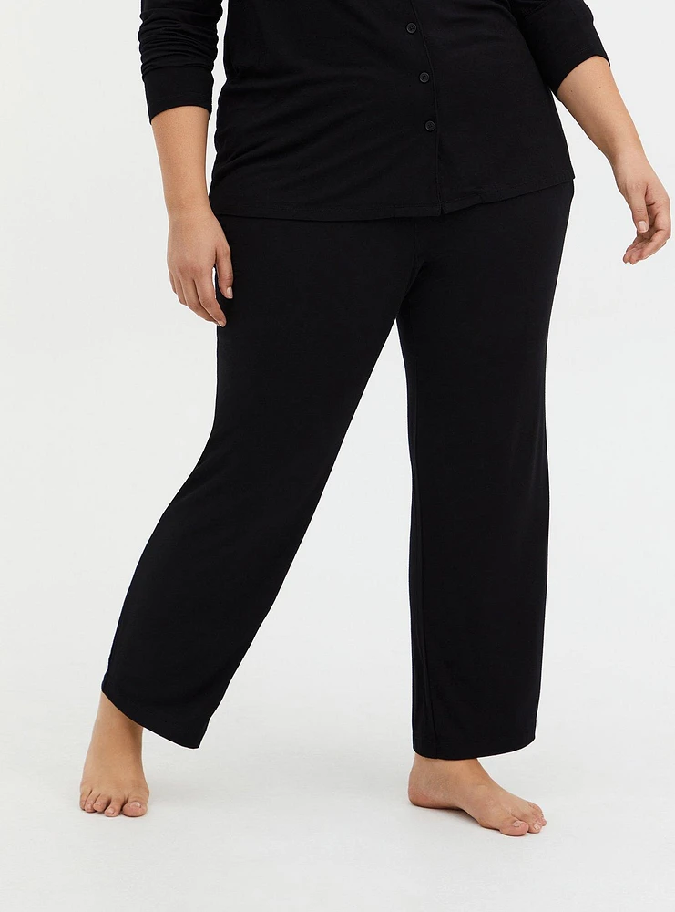 Super Soft Full Length Straight Leg Sleep Pant