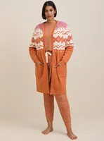 Everyday Plush Anorak Hooded Cinched Waist Sweater