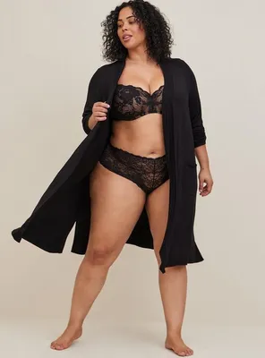 Super Soft Plush Lounge Robe