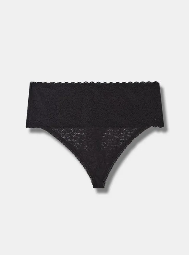 TORRID 4-Way Stretch Lace High-Rise Thong Panty