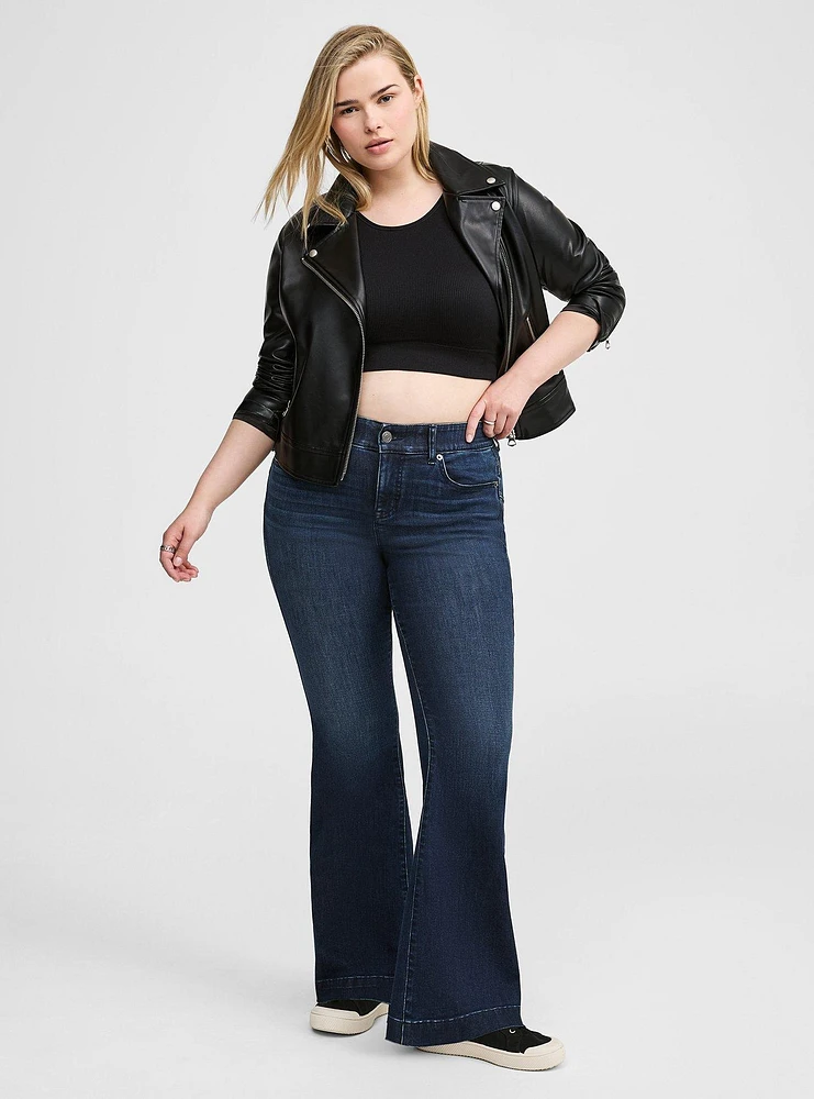 Bombshell Flare High-Rise Jean