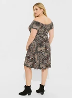 Mini Super Soft Off-Shoulder Dress