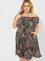 Mini Super Soft Off-Shoulder Dress