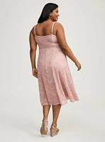 Midi Lace Skater Dress
