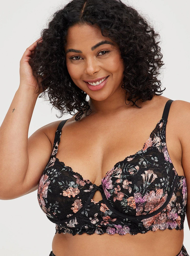 Unlined Longline Underwire Bra