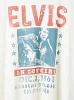 Classic Fit Crew Tee - Elvis White