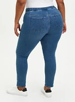 Pull-On Boyfriend Straight Super Soft Mid-Rise Jean