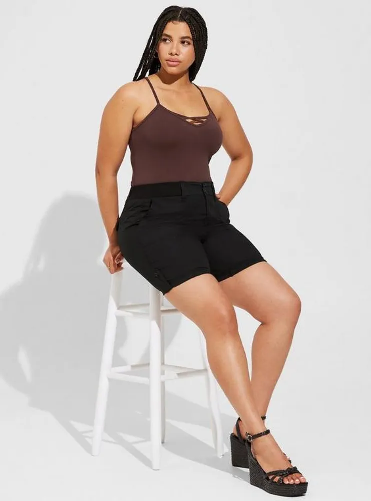TORRID Foxy Strappy Front And Back Racerback Cami