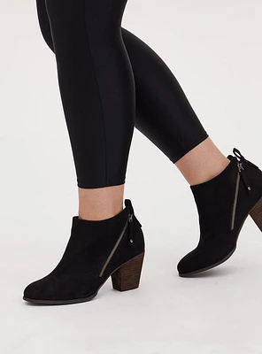 Side Zip Heel Bootie (WW