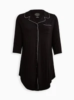 Super Soft Button Through Sleep Gown