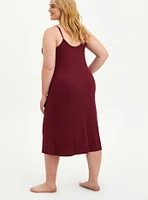 Super Soft Rib Cami Lounge Gown