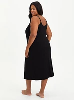 Super Soft Rib Cami Lounge Gown