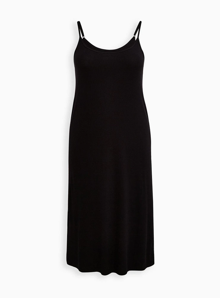 Super Soft Rib Cami Lounge Gown