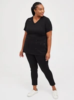 TorridStrong Cupro Straight Leg Scrub Pant