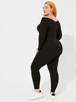 Full-Length Long Sleeve One-Piece