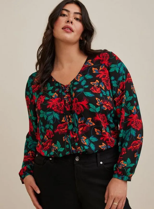 Style & Co Plus Pintuck Blouse