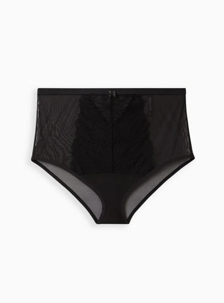 TORRID Peacock Lace High-Rise Brief Keyhole Panty