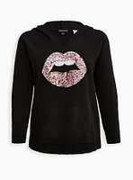 Breast Cancer Awareness Raglan Hoodie Sweater