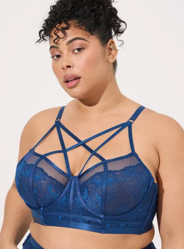 TORRID Strappy Studded Lace Wire-Free Bralette