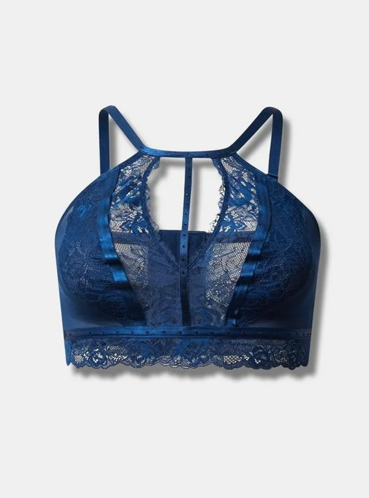 Essentials Lacy Wire Free Bra