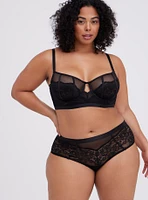 Unlined Longline Underwire Bra