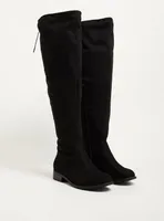 Stretch Flat Over The Knee Boot (WW