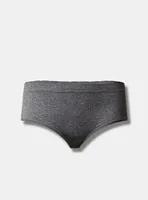 Seamless Smooth Mid-Rise Hipster Heather Panty