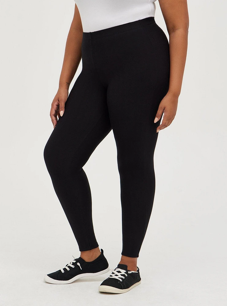 Full Length Comfort Waist Fleece Lined Legging