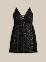 Simply Lace Xo Front Babydoll