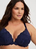 XO Plunge Push-Up Front-Close Bra