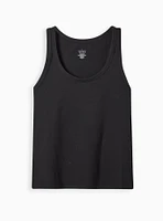 Foxy Scoop Neck Racerback Tank